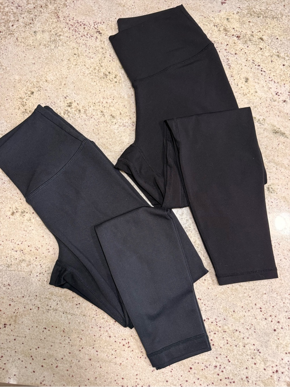 Women's High-Waist Black Performance Leggings